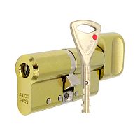Цилиндр ABLOY Protec2 103T (52H*51Т) (H - закаленная сторона) латунь полированная